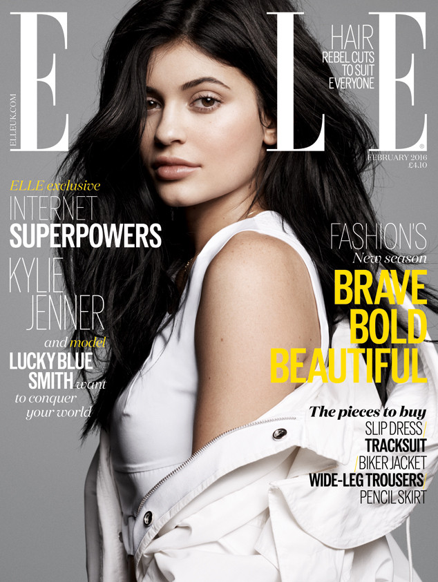 Kylie Jenner, Elle UK, EMBARGO until 4pm PST 12/29/15 Kylie Jenner, Elle UK, EMBARGO until 4pm PST 12/29/15
